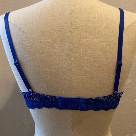 🆕Adore me blue banana print bra NWT - Picture 3 of 6